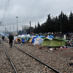 Бежанците край Идомени