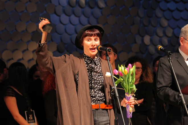 Elitsa petkova s nagradata za zhaleyka