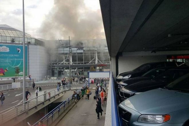 Eksplozii na letishteto v bryuksel