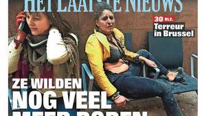 Het Laatste Nieuws след атентатите в Брюксел