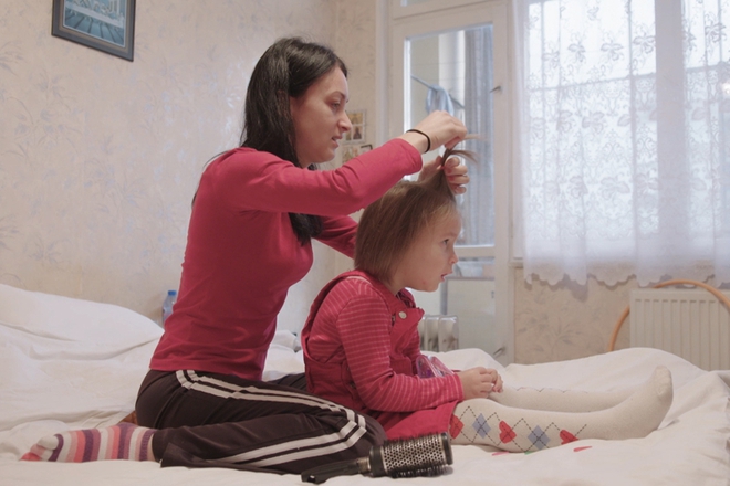 Irina i 4 godishnata dashterya stefi