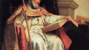 Свети Исидор Севилски, нарисуван от Мурильо