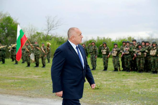 Boyko borisov na voennoto uchenie otveten udar 16