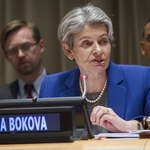 Ирина Бокова на изслушването в ООН