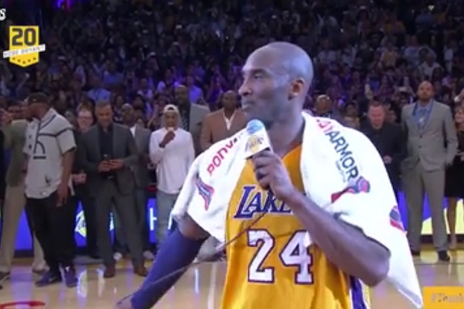 Kobi brayant slozhi kray na karierata si