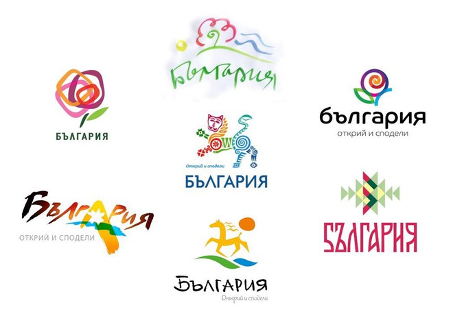 7-те проекта за ново туристическо лого на България