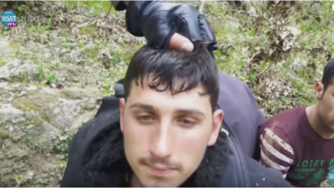 Ново видео на тормоза над бежанци при "гражданските арести"