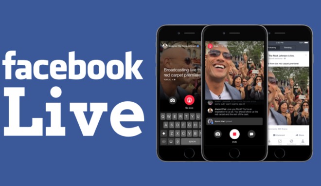 Новата опция за предаване на живо - Facebook Live 