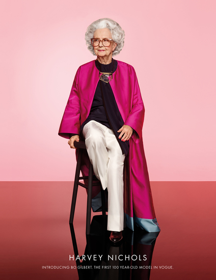 100-годишната старица, която стана модел във "Вог"