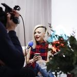 Поли Генова дава тв интервю на Евровизия 2016