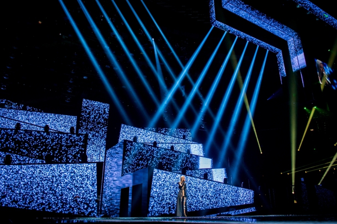 Сцената на Евровизия 2016 за българското изпълнение