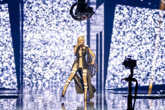 Поли Генова в тоалета си за Евровизия 2016