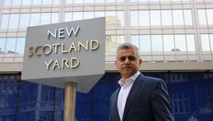 Кметът на Лондон Садик Хан 