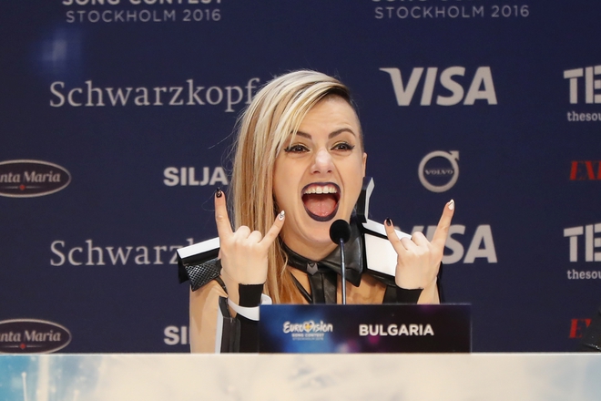 Поли Генова след полуфиналите на Евровизия 2016