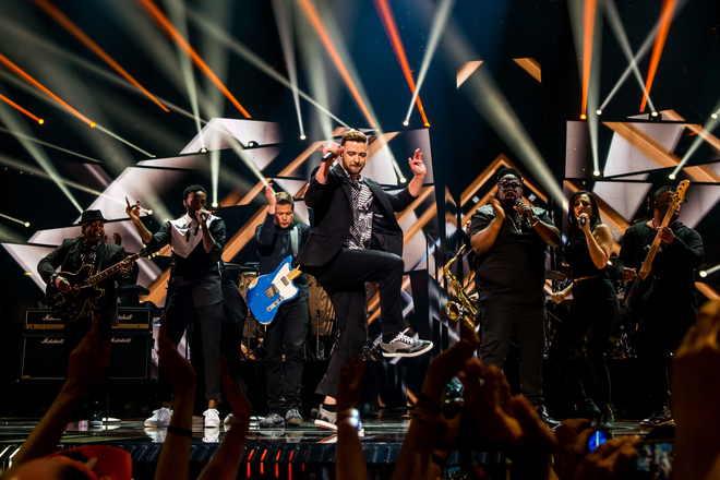 Джъстин Тимбърлейк на Евровизия