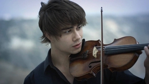 Александър Рибак с цигулката си