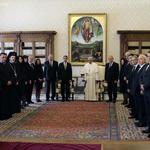 Българската делегация при папа Франциск, 16 май 2016 г.