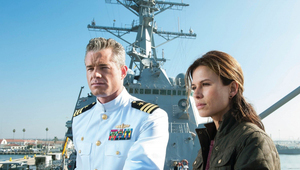 Ерик Дейн и Рона Митра в сериала "Последният кораб"