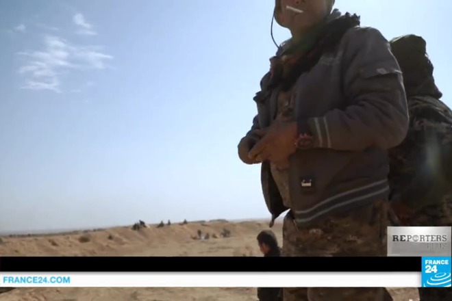 Ekskluzivno kyurdskte sili unishtozhavat pikap samoubiets palen s bombi