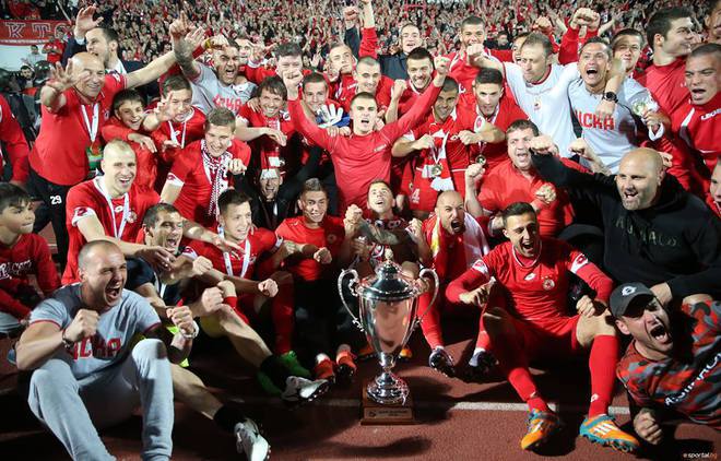 ЦСКА триумфира с Купата на България за 2016 г.