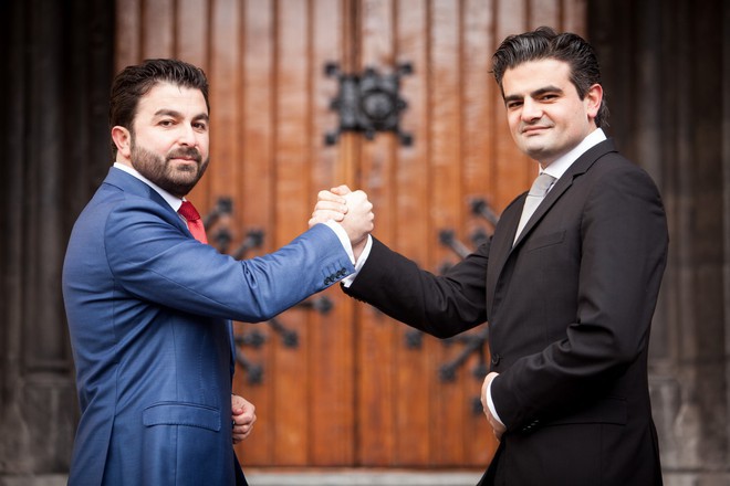 Osnovatelite na migrantskata partiya denk