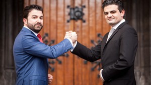 Основателите на мигрантската партия DENK 