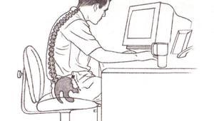 Седенето пред компютъра вреди на гърба ни