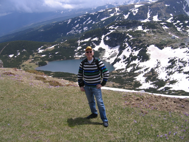 Елис Шуман на Седемте рилски езера