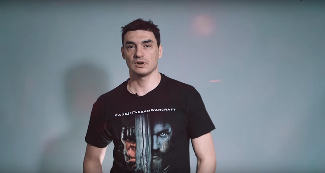 Владо Николов като фен на Warcraft