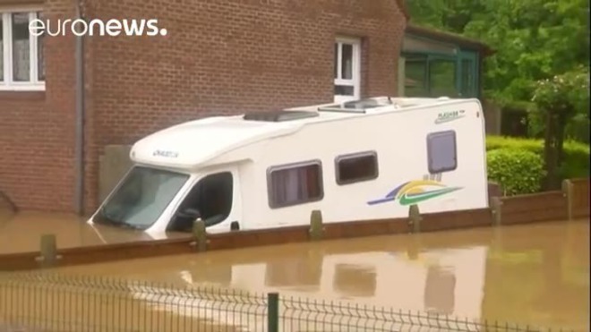 Най-голямото наводнение във Франция което се помни 