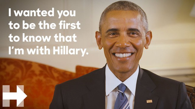 Барак Обама в подкрепа за президентската кандидатура на Хилари Клинтън