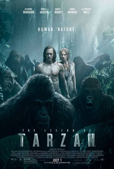 "Легендата за Тарзан" (2016) - плакат