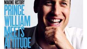 Принц Уилям на корица в гей списание