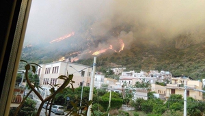 Горските пожари в Сицилия