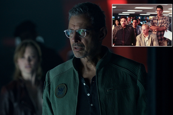 Dzhef goldblum v denyat na nezavisimostta 1 i 2