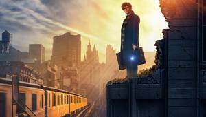 Плакат за "Фантастични животни и къде да ги намерим"