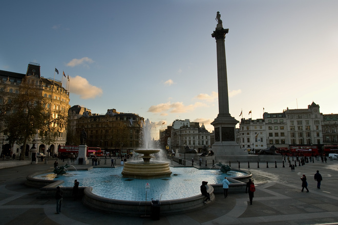 Площад "Трафалгар" в Лондон