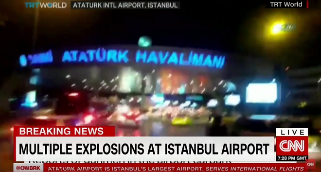 Летище "Ататюрк" в Истанбул след атентата
