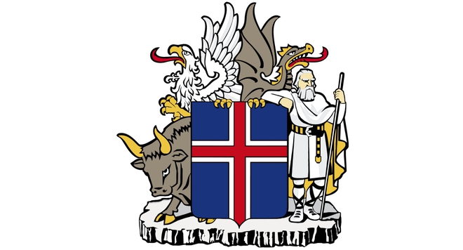 Гербът на Исландия