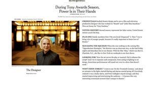 Калина Иванов в "Ню Йорк таймс"