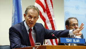 Тони Блеър след оттеглянето си от премиерския пост