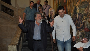 Вежди Рашидов и кмета на Пловдив Иван Тотев