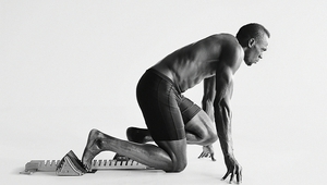 Юсеин Болт за "Върджин медия"