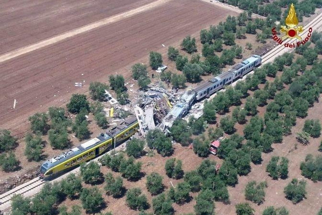 Vlakovata katastrofa v italiya