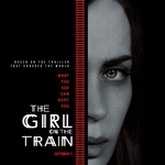 Емили Блънт на плакат за "Момичето от влака"