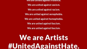 Артисти срещу омразата - и Доналд Тръмп