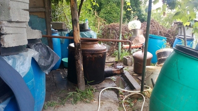 Домашен казан за ракия