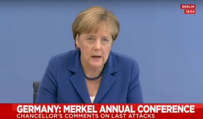 Ангела Меркел коментира терористичните атаки