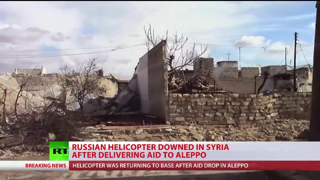 Свален руски хеликоптер в Сирия, петимата на борда са загинали