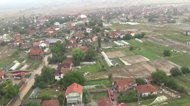 Извадоци од катастрофалната поплава во реонот на Скопје 06.08.2016